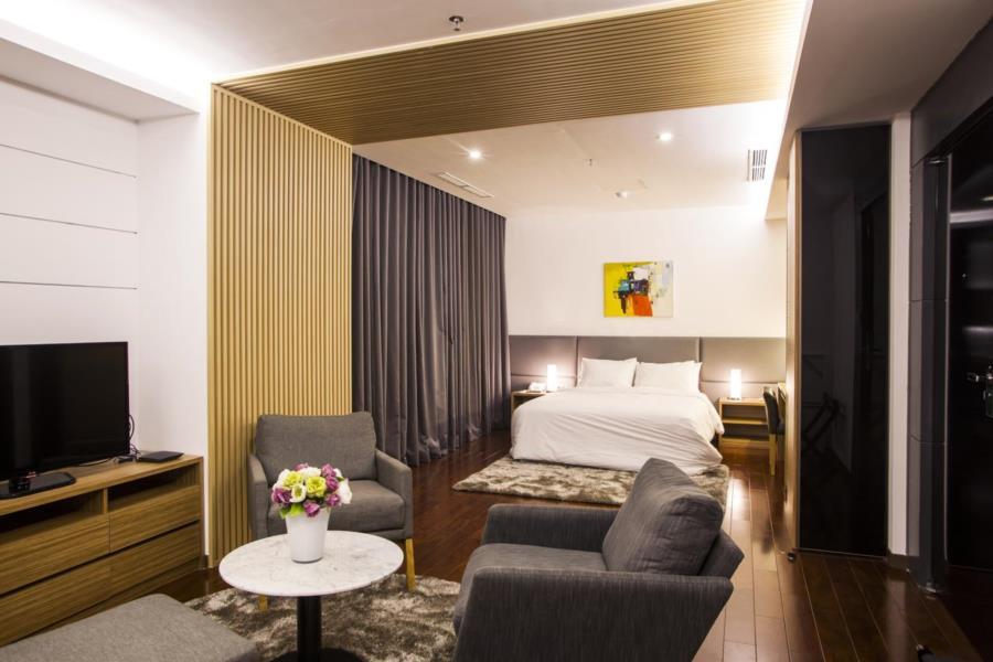 Charm Suite Residence Saigon Bandar Ho Chi Minh Luaran gambar